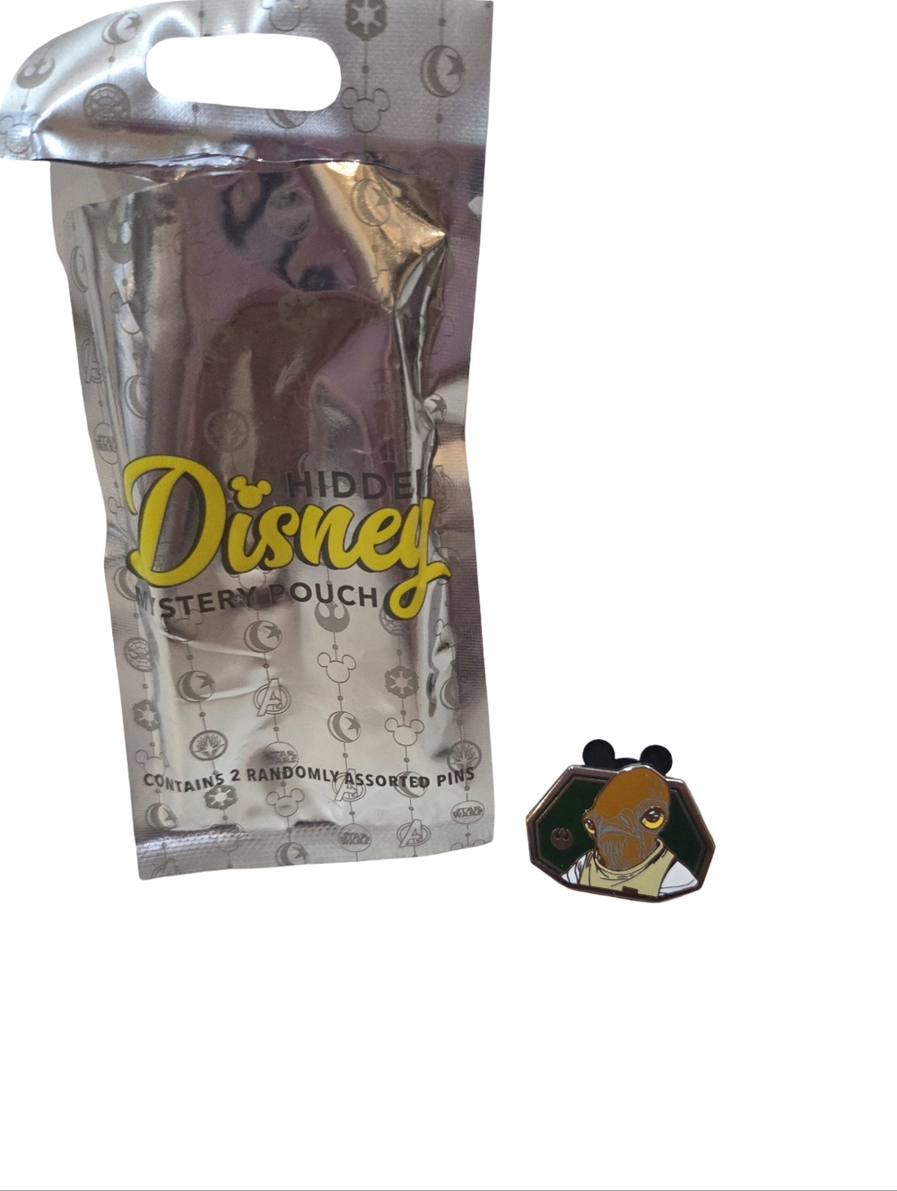 Disney Parks 2022 Hidden Disney ACKBAR Star Wars Chaser Pin Confirmed NEW READ